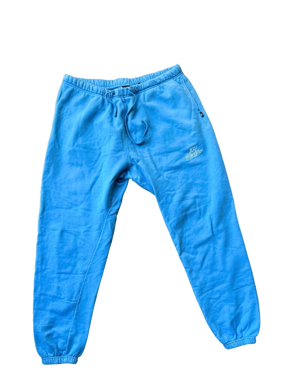 100 Thieves Infinity Pant Sky Blue Fleece Sweatpants 2XL